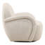 Grecia Swivel Chair Off White