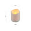 Set of 12 White Votive Candles