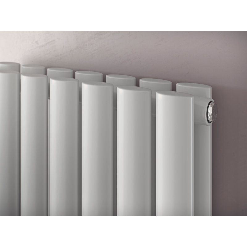 Angela Vertical Designer Radiator, White, 150cm H x 29.4cm W x 10.2cm D