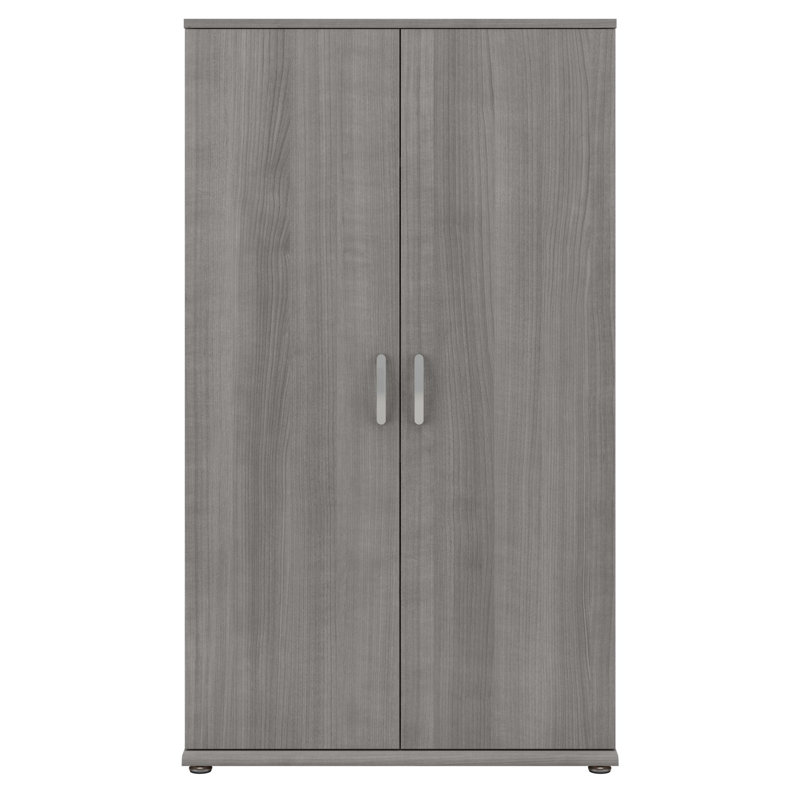 Armoire de rangement universelle à 5 tablettes de 36 po de largeur Universal, Gris platine