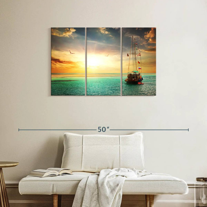 Mehar Boat Flying Flags, 24" H x 38" W
