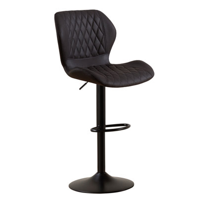 Tyrel Swivel Adjustable Height Bar Stool