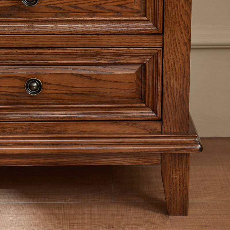 Retro Storage Cabinet, 25.59" H x 22.83" W x 17.72" D