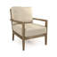 Davin Linen Club Chair