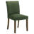 Green Upholstered Dining Side Chair (Set Of 2)-2040082177