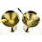 Schurman 8 oz. Stainless Steel Martini Glass Set