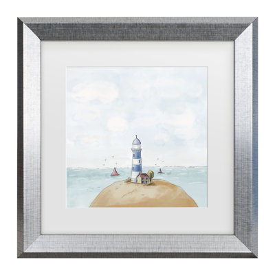 Bolog Xuan Thai Lighthouse Matted Framed Art