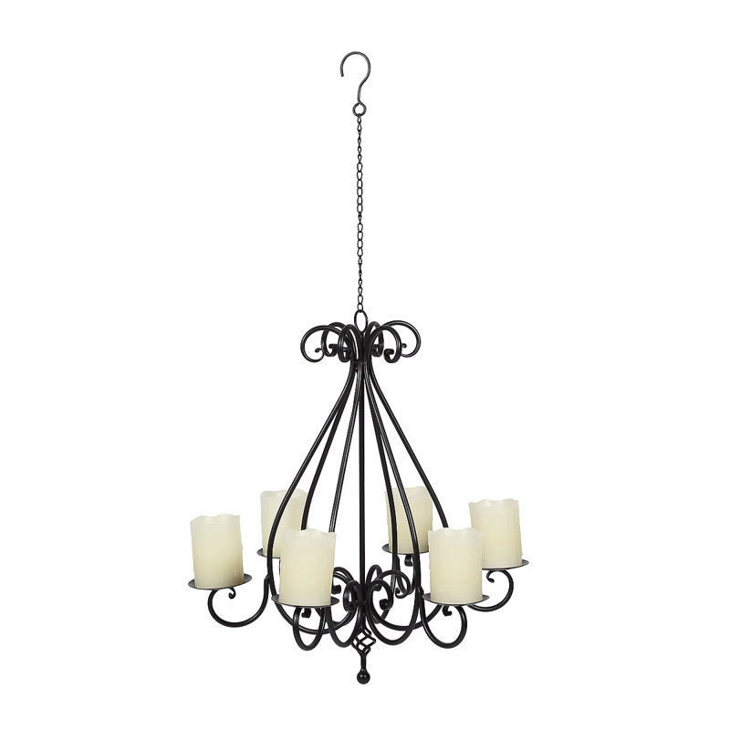 Peniste 6 - Light Candle Style Chandelier