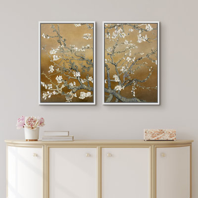 Almond Blossoms Inspiration By Vincent van Gogh