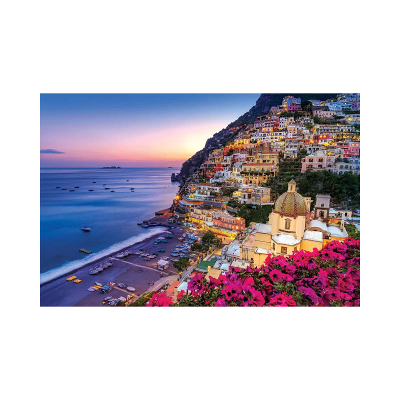 Positano, Church Santa Maria Assunta III by Susanne Kremer - Wrapped Canvas Print, 66.04 cm H x 45.72 cm W x 1.91 cm D