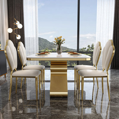 Pedestal Dining Set