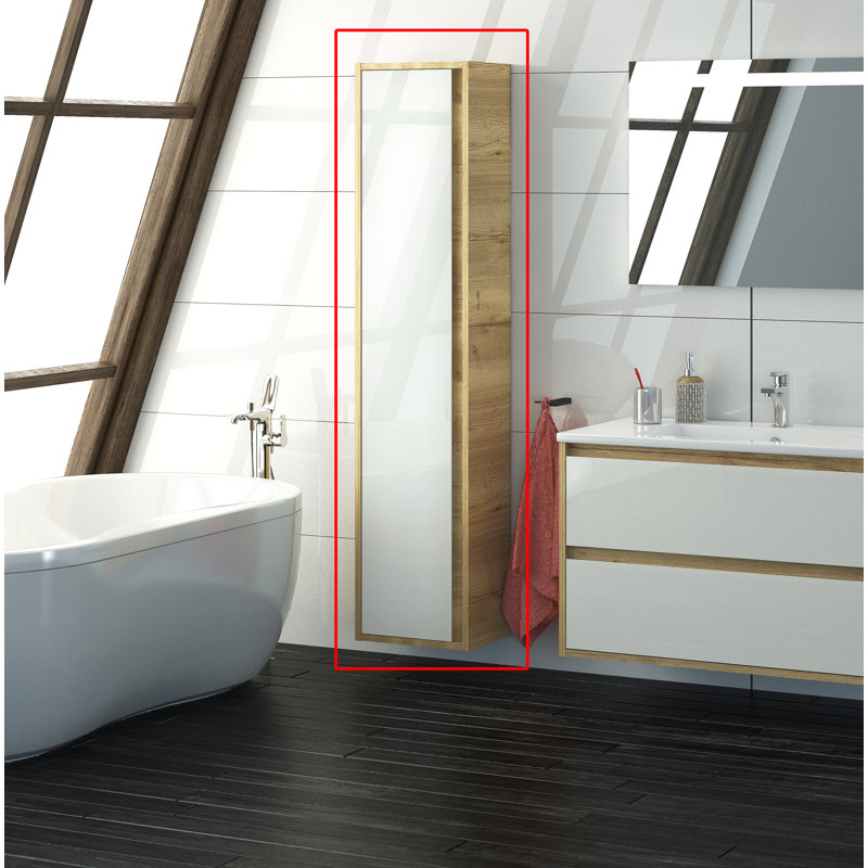 Triplett 35 x 160cm Wall Mounted Cabinet