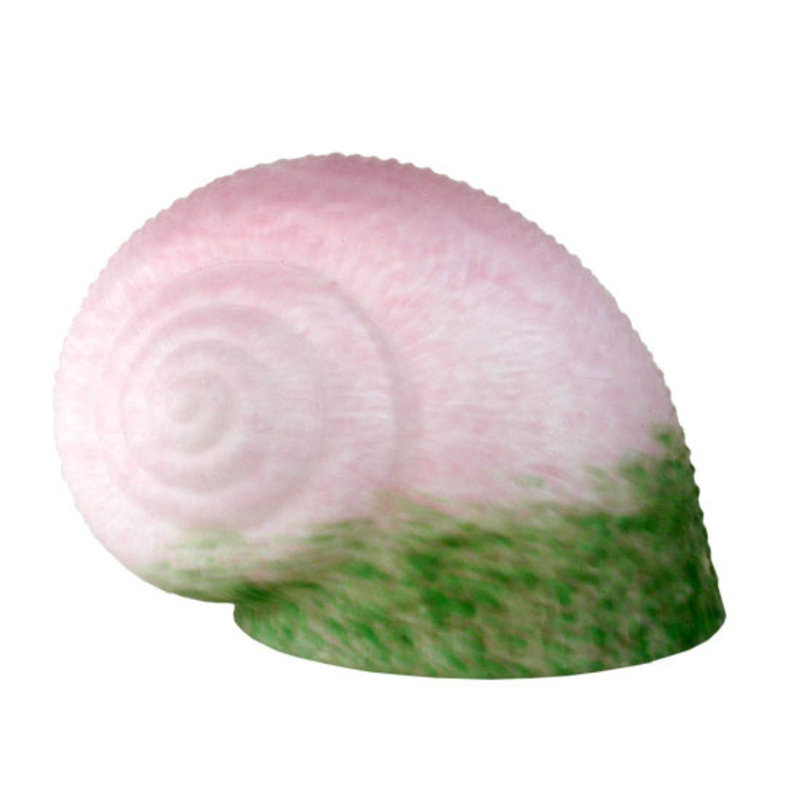 5" Wide Snail Shade, Pink/Green, 4.5" H x 5" W x 6" D