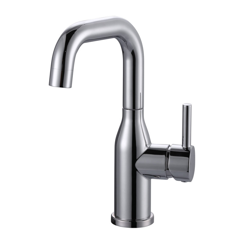 Robinet de bar monocommande à fixation sur le comptoir, Chrome