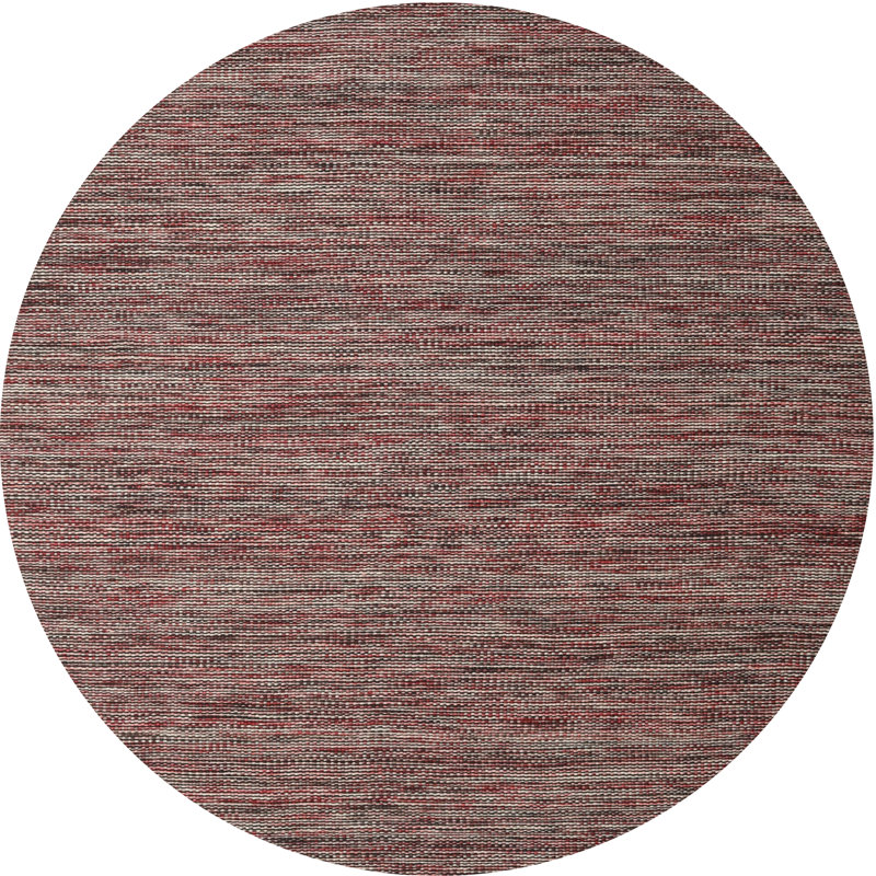 Tapis contemporain brun, Rond 4 pi
