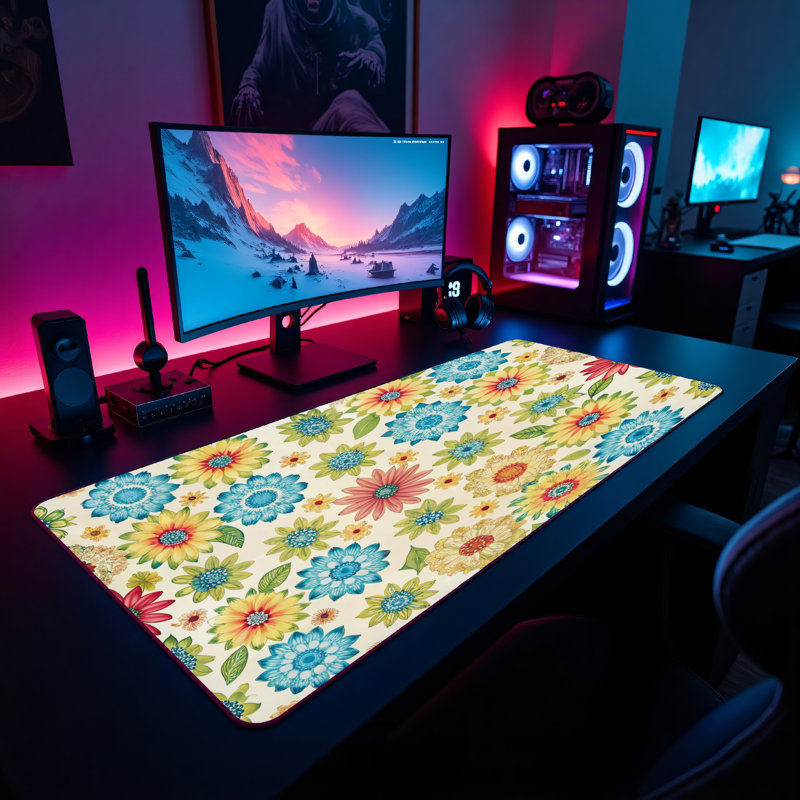 Polyester Desk Pad, 23.6x13.8
