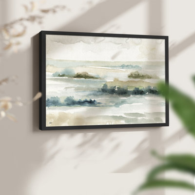 Pastel Panorama -Framed Print - Restickable