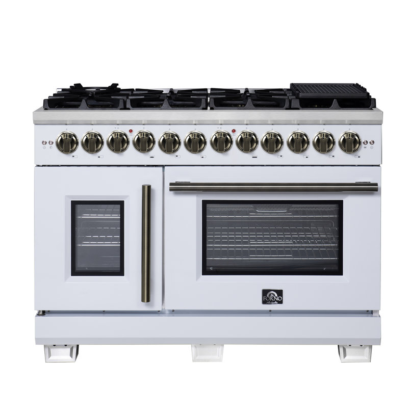 Capriasca 48 French Door White, White, White