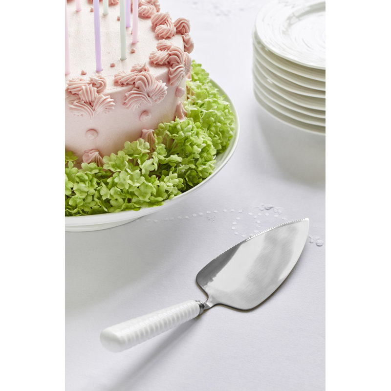 Sophie Conran, White - Silver Cake Server