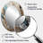 Gold Feather Extravaganza II - Blue Oval Wall Mirror Decor-1212568424