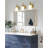 Steel Armed Sconce With Fluted Clear Glass-635897100