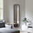 Hub Mirror with Rubber Frame, Wall Mounted or Leaned Style for Bedroom, Bathroom, Entryway