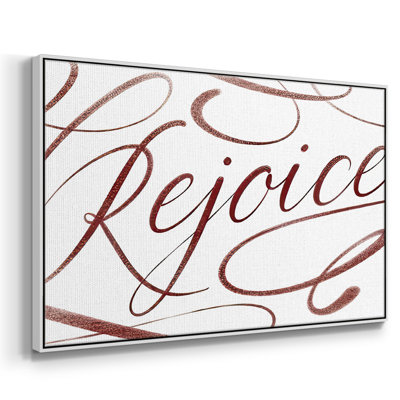 Rejoice, reproduction d'art sur toile