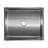 Stainless Steel Rectangular Vessel Bathroom Sink-66131927
