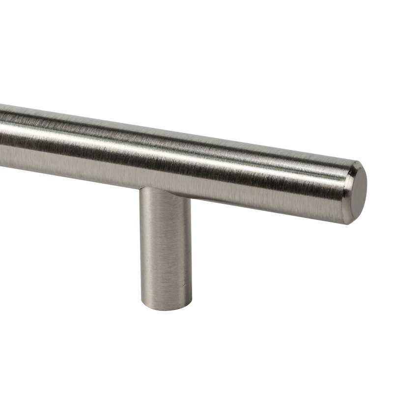 Brushed Nickel 3" Center to Center Bar Pull Handle Set