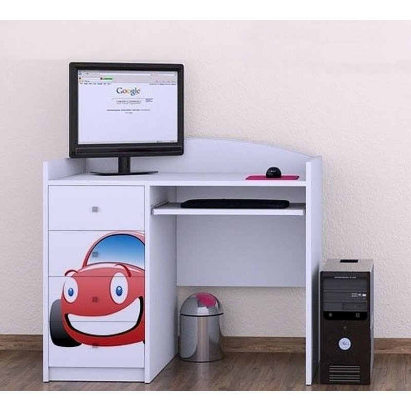 Branch 100cm Computer Desk, White