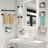 10-Pieces Matte Black Bathroom Accessories Set