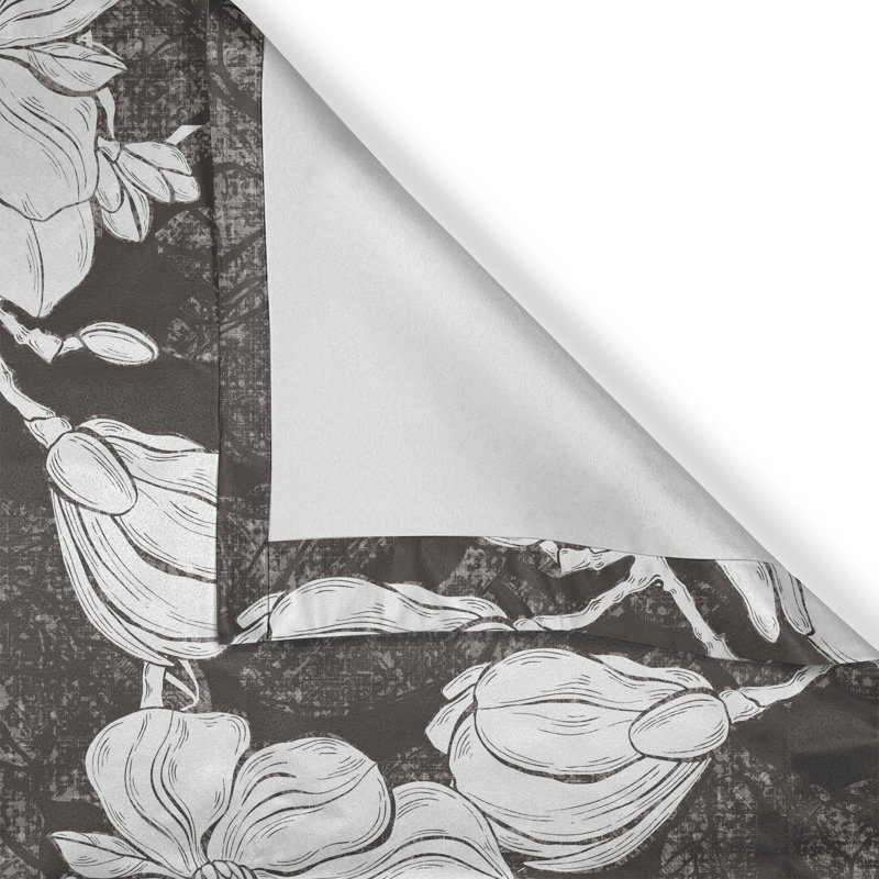 Coatney Polyester Semi Sheer Curtain Pair