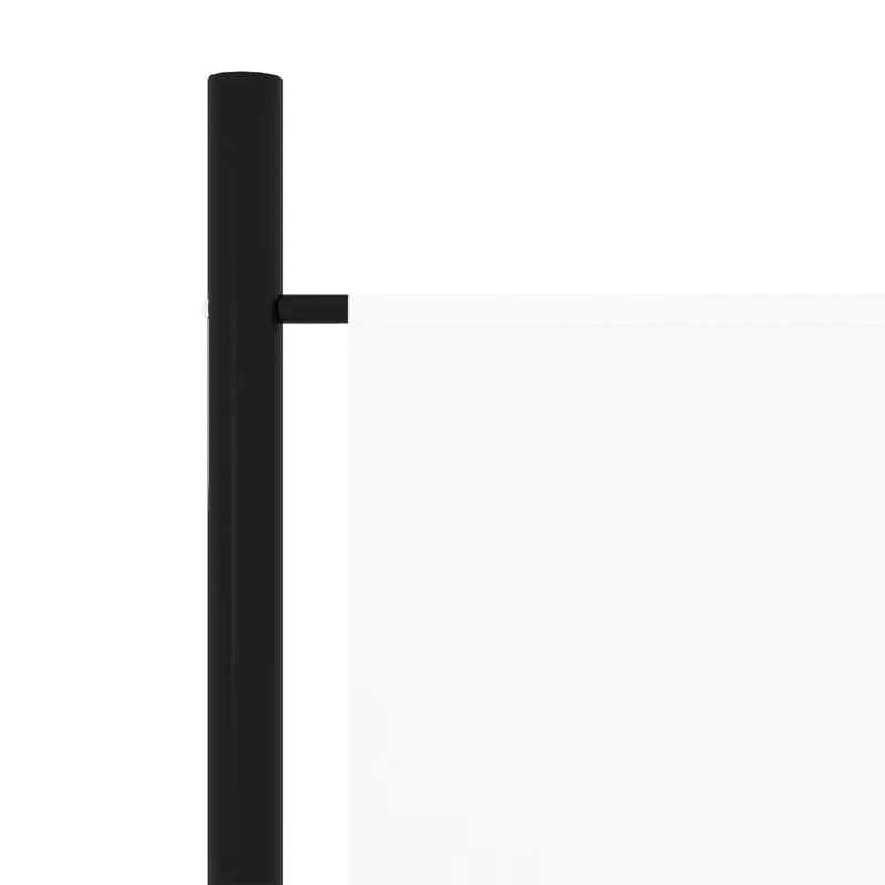 Abdisamad 3 Panel Room Divider, 5, 180cm H x 150cm W, Black