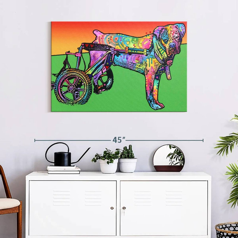 Brampt Ospa On Wheels, 24" H x 36" W