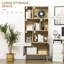 Sparta 180cm H x 80cm W Geometric Bookcase