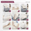 Housse extensible pour fauteuil - Housse de canapé lavable, protecteur de meubles, animaux de compagnie - Collection Comfort-1115903120