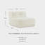 Fauteuil d'appoint Naija