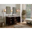 60'' Double Bathroom Vanity with Top-75402041