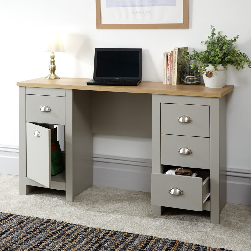 Leyla Writing Desk, Grey