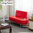 Meshal Faux Leather Office Bench-56340691