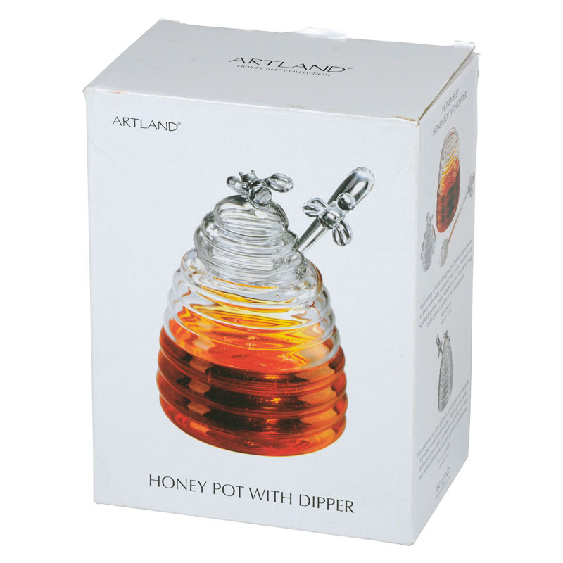 Artland Glass Honey Pot & Reviews | Wayfair.co.uk