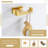 Bathroom Wall Mounted Double Towel Hook-55775127