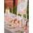 Set of 3 Wooden Candlestick Holders Mantel Decor - Boho Farmhouse Rustic White