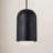 Dolby 1 - Light Black Cylinder Pendant