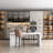 Britinee Wood Kitchen Island
