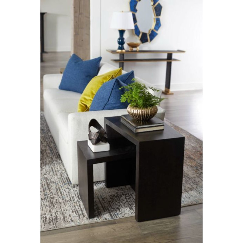 Lucy Nesting End Table, Espresso