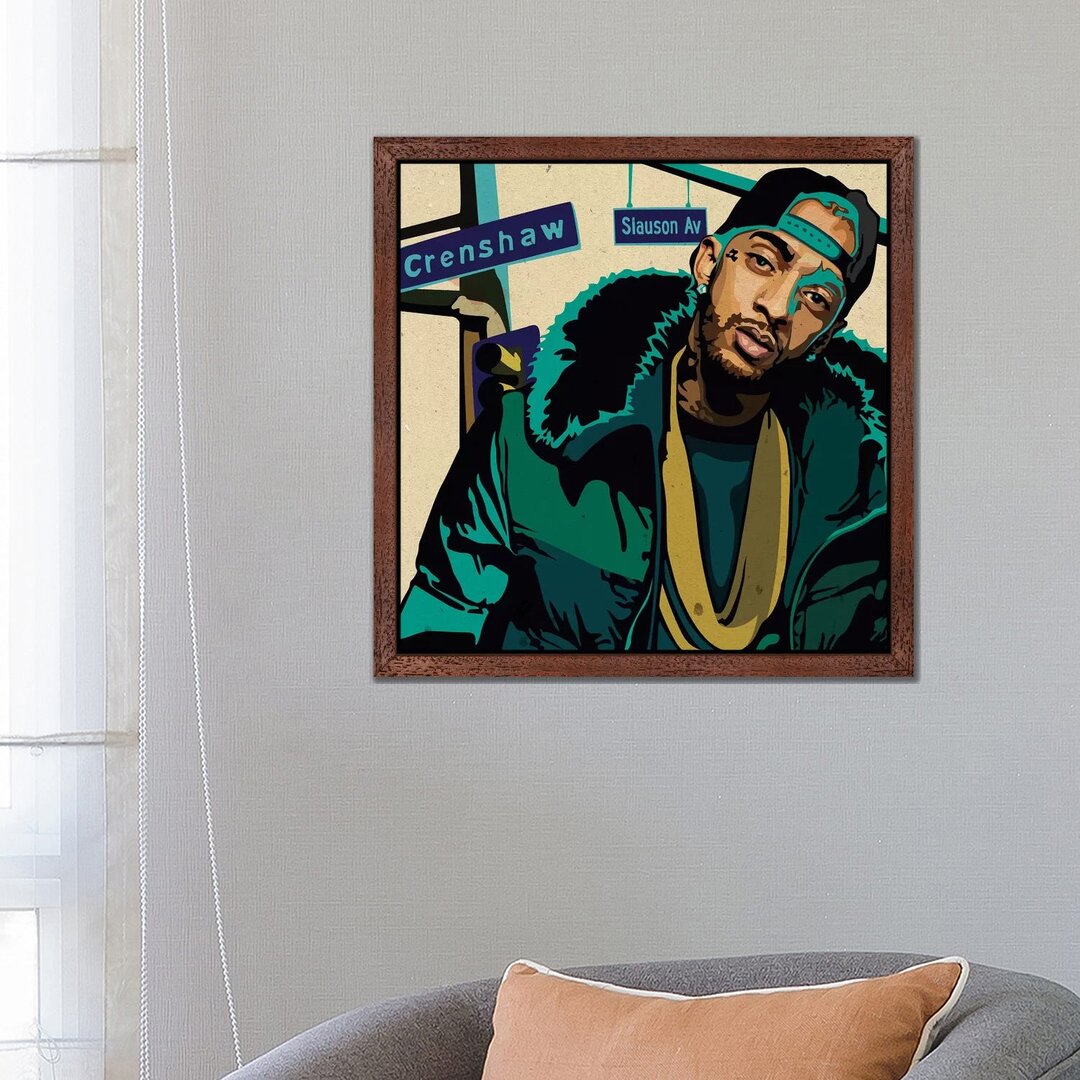 Leinwandbild Nipsey Hussle von Dai Chris Art