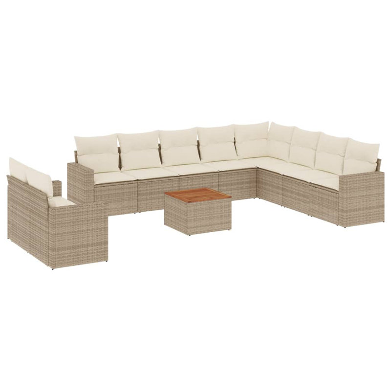 Ensemble de canapé de jardin Vidaxl