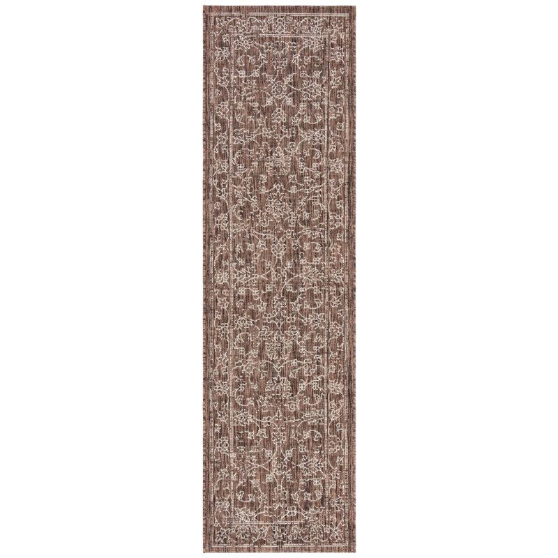 Amedee Performance Oriental Indoor/Outdoor Area Rug, Runner 2'3" x 14'