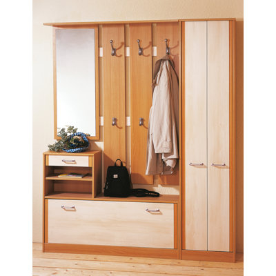 Dewley 2 Door Wood Wardrobe